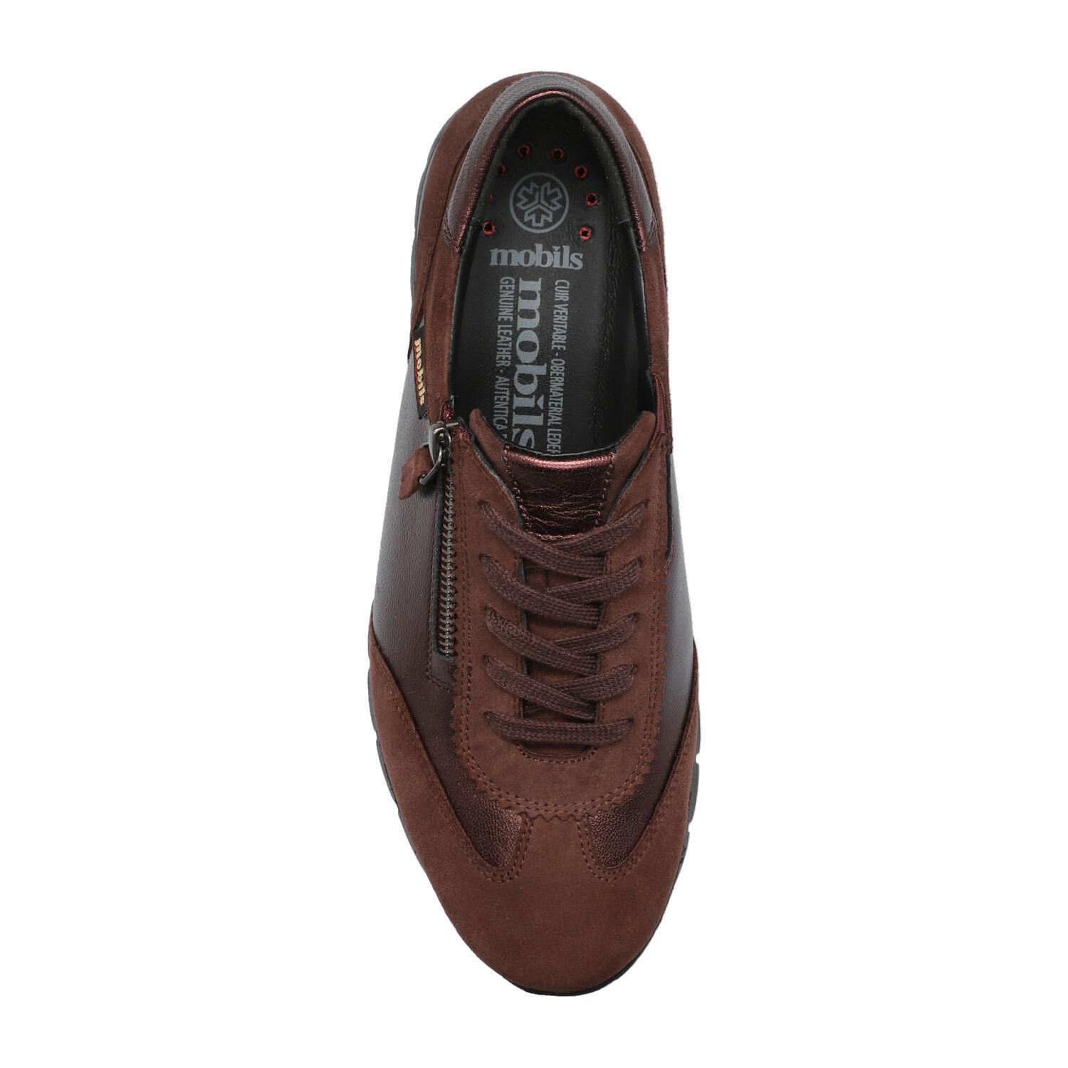 lacets femme modèle Donia chataigne - Mephisto